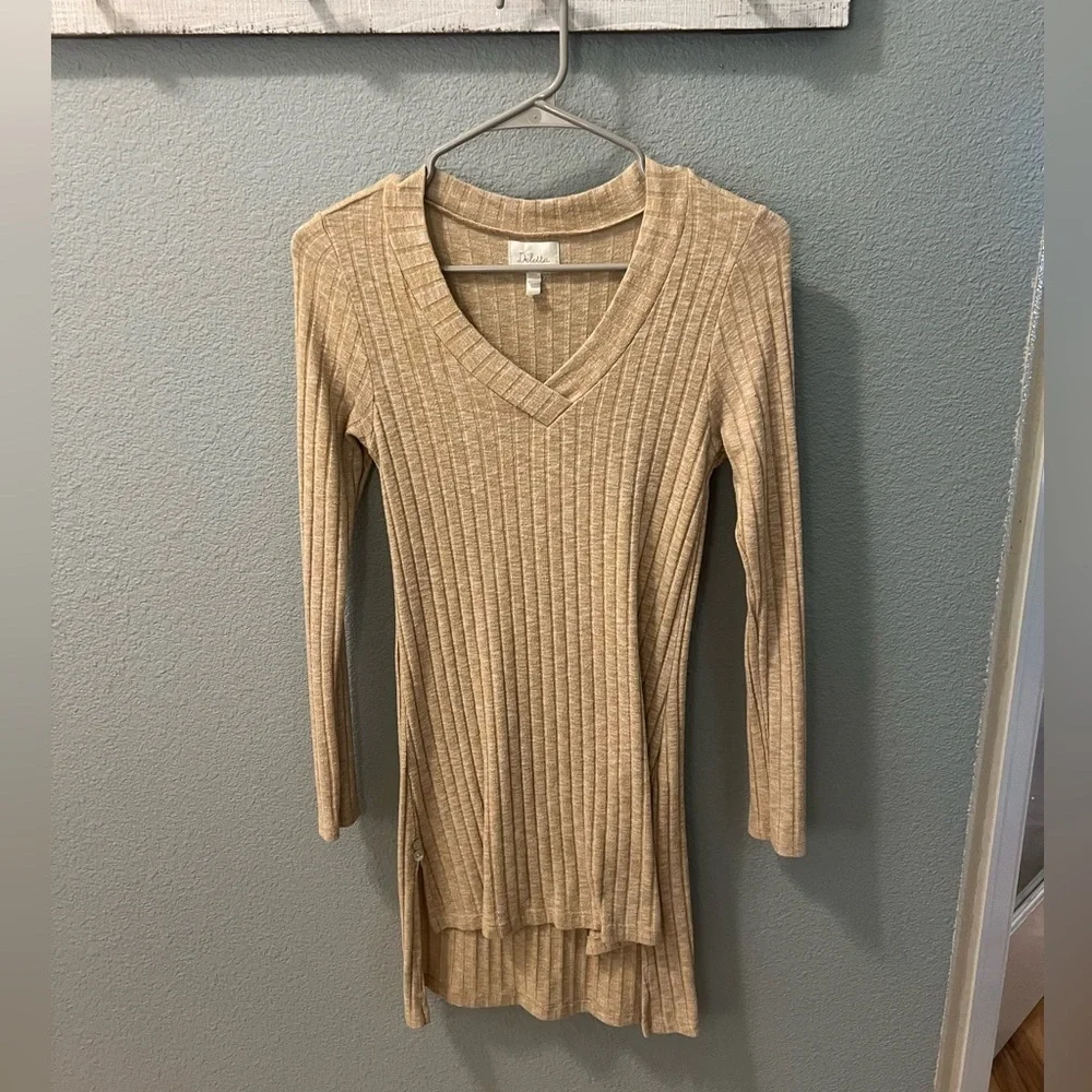 Anthropologie - Deletta beige tunic - Picture 2 of 8